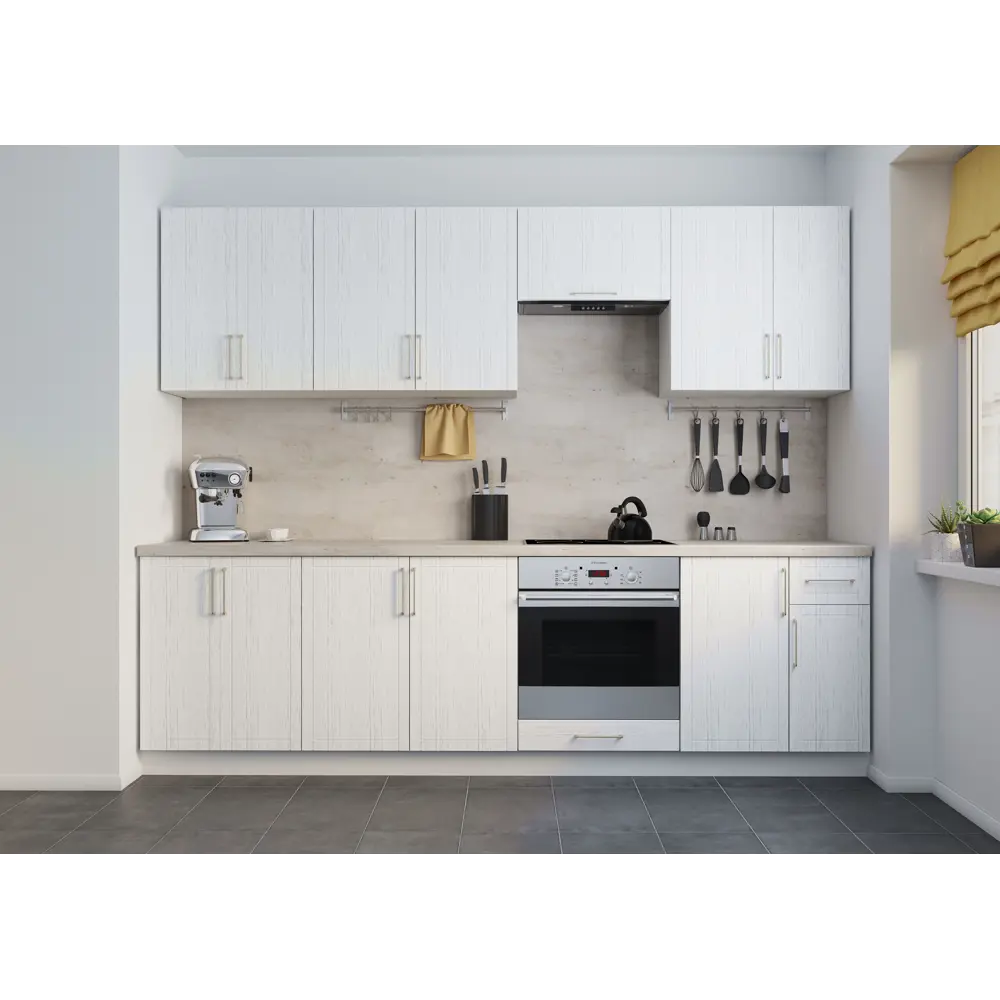 Фото 7 Навесной шкаф Агидель 50x33.8x29 см KONSENSA ЛДСП цвет белый Фото 7 Навесной шкаф Агидель 50x33.8x29 см KONSENSA ЛДСП цвет белый