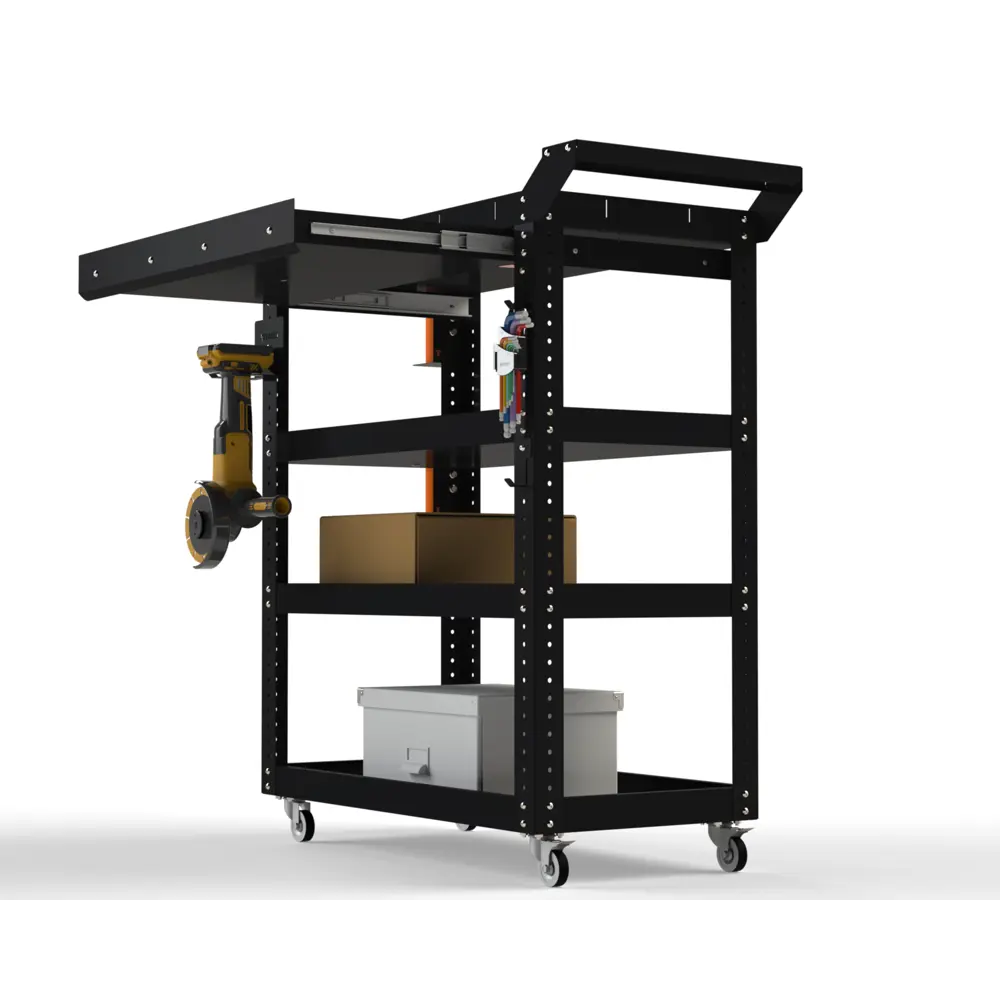 Фото Тележка инструментальная Metalex 118669 Тип 1А 900х400х950 мм Фото Тележка инструментальная Metalex 118669 Тип 1А 900х400х950 мм