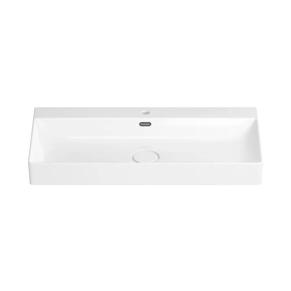 Фото 2 Раковина для ванной Wellsee Bromance 201001814 в наборе 3 в 1: прямоугольная раковина белая глянцевая, сифон Фото 2 Раковина для ванной Wellsee Bromance 201001814 в наборе 3 в 1: прямоугольная раковина белая глянцевая, сифон