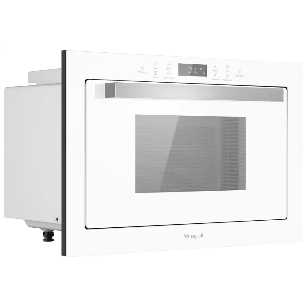 Фото 6 Встраиваемая микроволновая печь Weissgauff HMT-252 TSW 25 л 59.2x39x38.2 см цвет белый Фото 6 Встраиваемая микроволновая печь Weissgauff HMT-252 TSW 25 л 59.2x39x38.2 см цвет белый