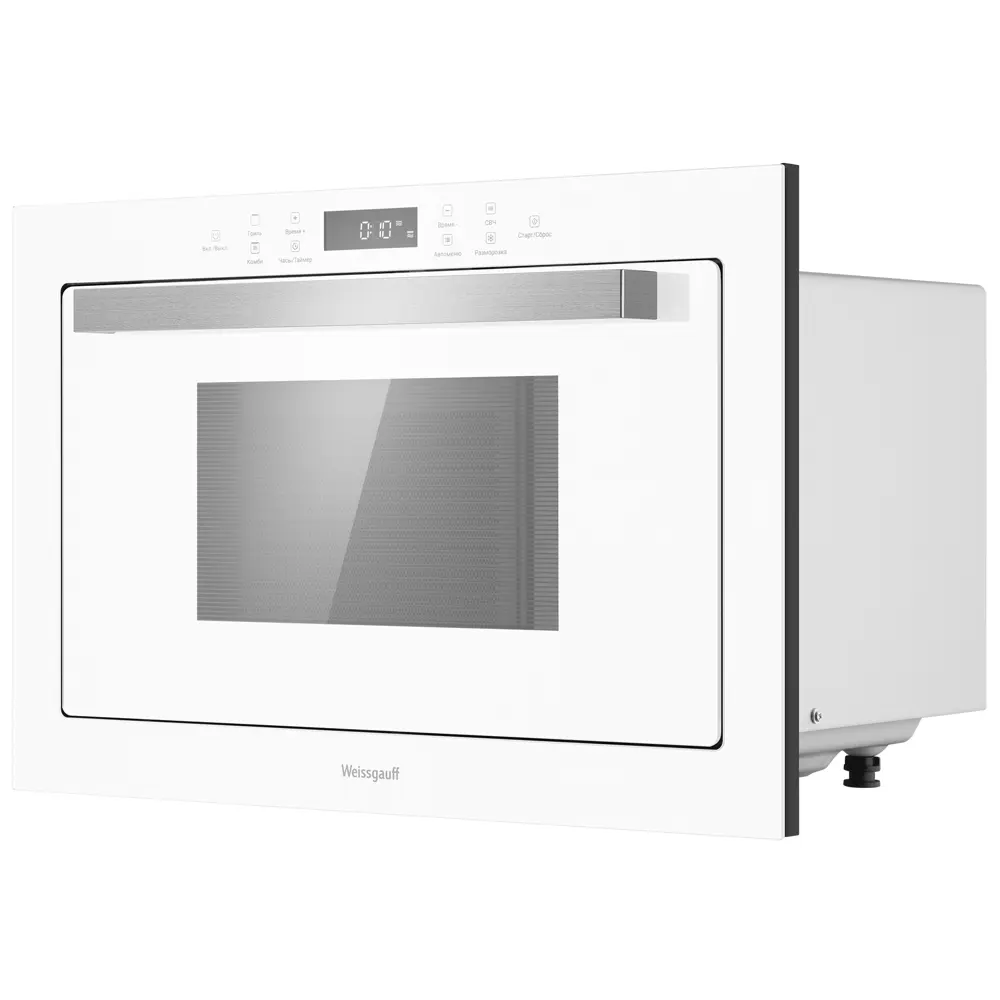 Фото 8 Встраиваемая микроволновая печь Weissgauff HMT-252 TSW 25 л 59.2x39x38.2 см цвет белый Фото 8 Встраиваемая микроволновая печь Weissgauff HMT-252 TSW 25 л 59.2x39x38.2 см цвет белый