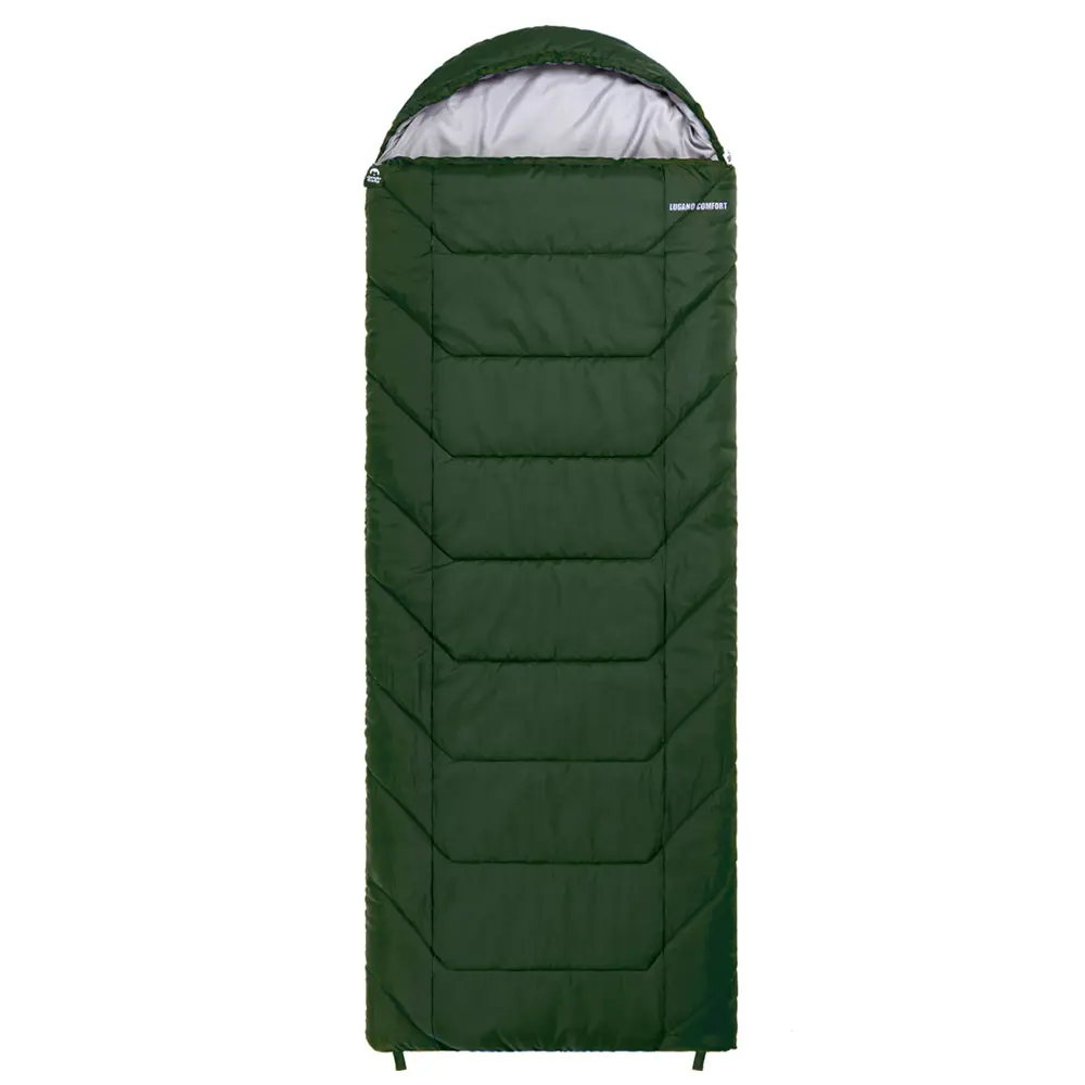 Фото 7 Спальный мешок зимний Jungle Camp Lugano Comfort левая молния цвет синий Фото 7 Спальный мешок зимний Jungle Camp Lugano Comfort левая молния цвет синий