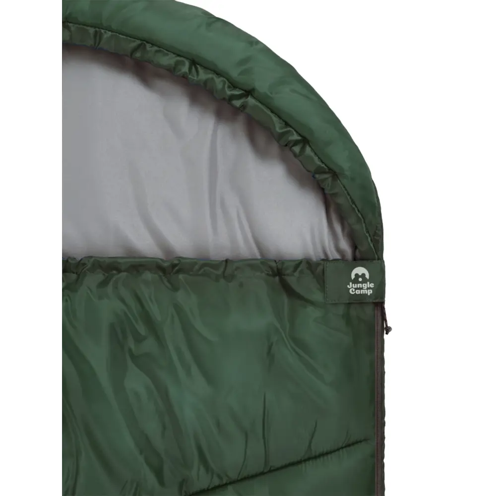 Фото 10 Спальный мешок зимний Jungle Camp Lugano Comfort левая молния цвет синий Фото 10 Спальный мешок зимний Jungle Camp Lugano Comfort левая молния цвет синий