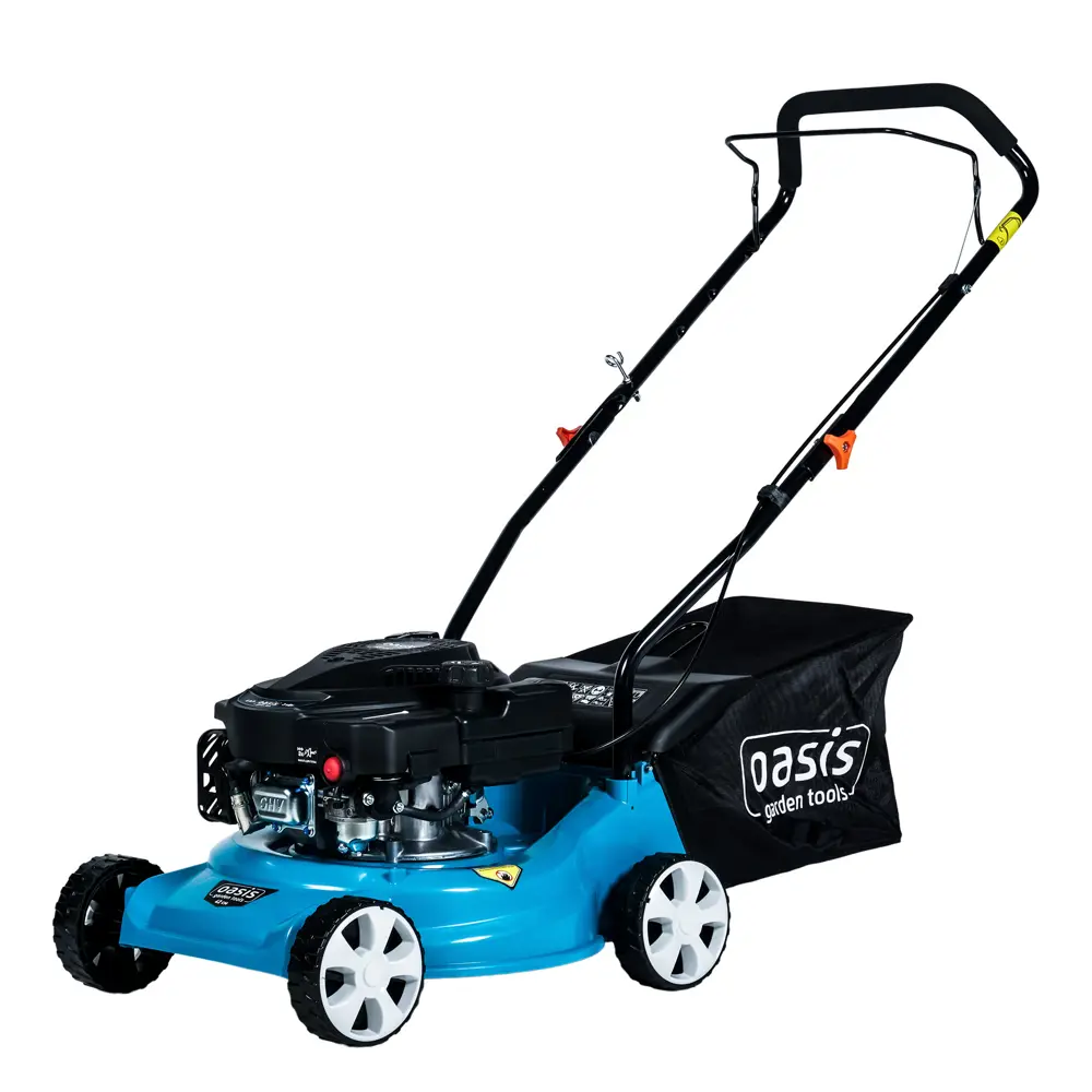 Фото 2 Газонокосилка бензиновая Oasis Garden Tools GB-15 4 л.с. 42 см Фото 2 Газонокосилка бензиновая Oasis Garden Tools GB-15 4 л.с. 42 см