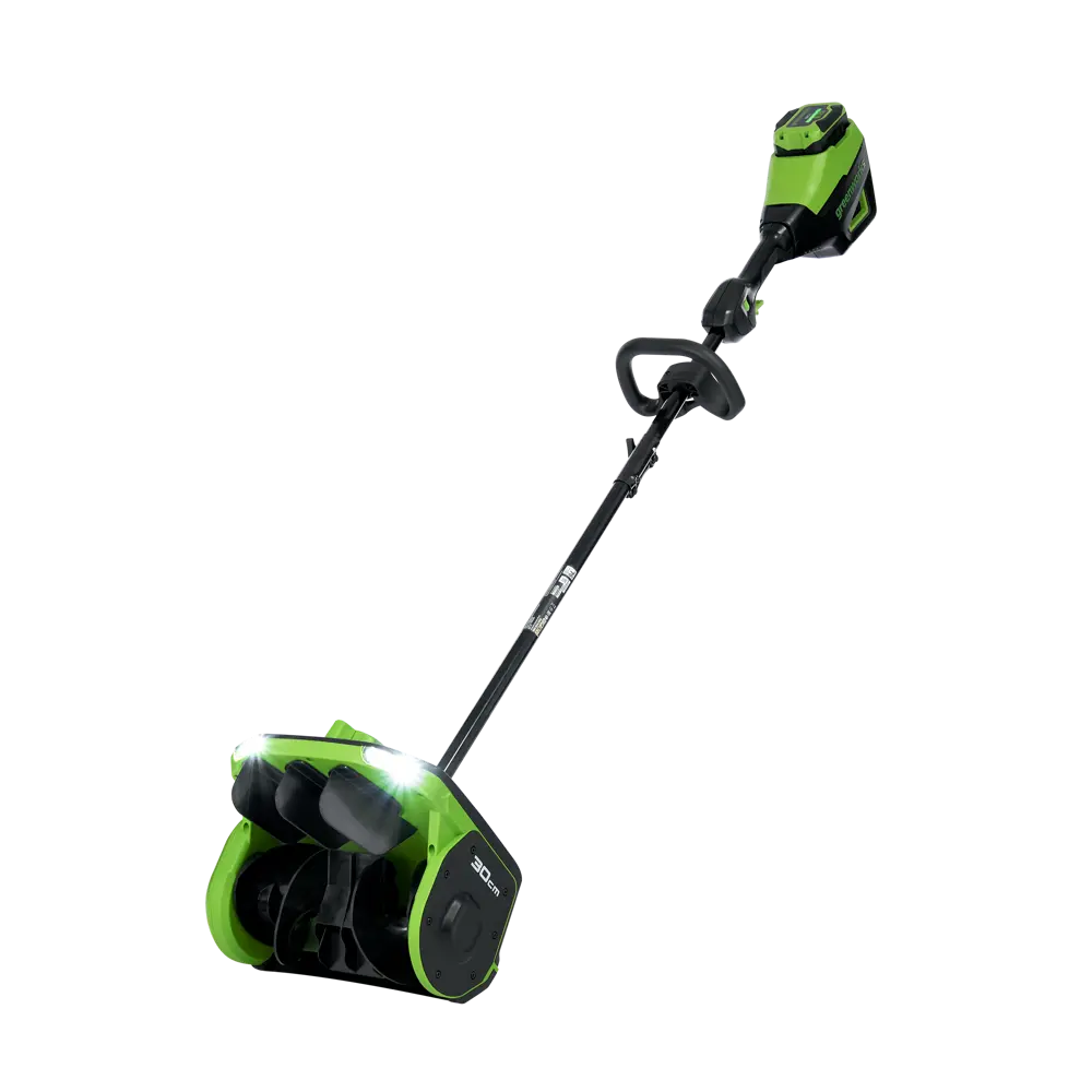 Фото Снегоуборщик аккумуляторный Greenworks GD60SS2 30 см 60 В АКБ и ЗУ не входит в комплект Фото Снегоуборщик аккумуляторный Greenworks GD60SS2 30 см 60 В АКБ и ЗУ не входит в комплект