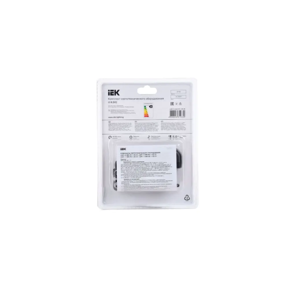 Фото 4 Светодиодная лента IEK SMD 2835 60 диод/4.80 Вт/м 12 В IP20 5 м холодный белый свет Фото 4 Светодиодная лента IEK SMD 2835 60 диод/4.80 Вт/м 12 В IP20 5 м холодный белый свет