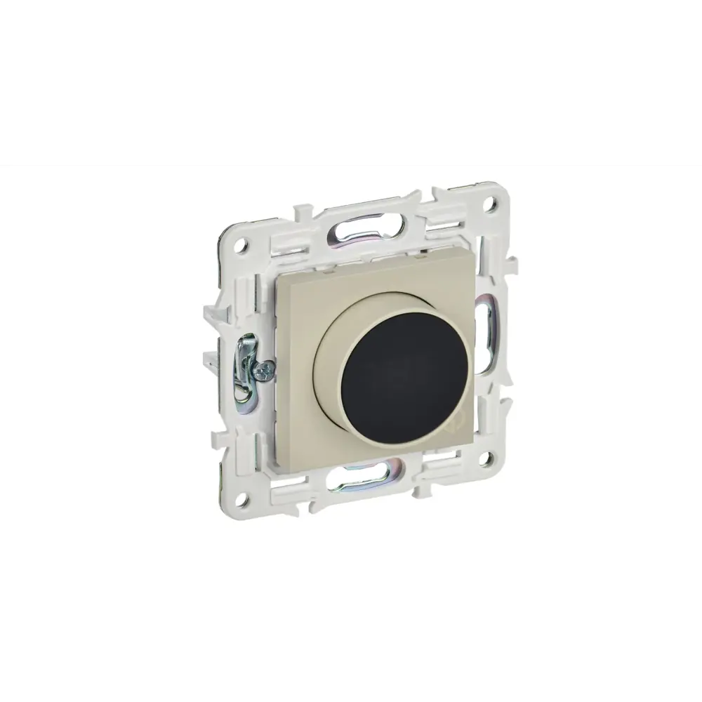 Фото Терморегулятор для теплого пола Iek электронный цвет бежевый