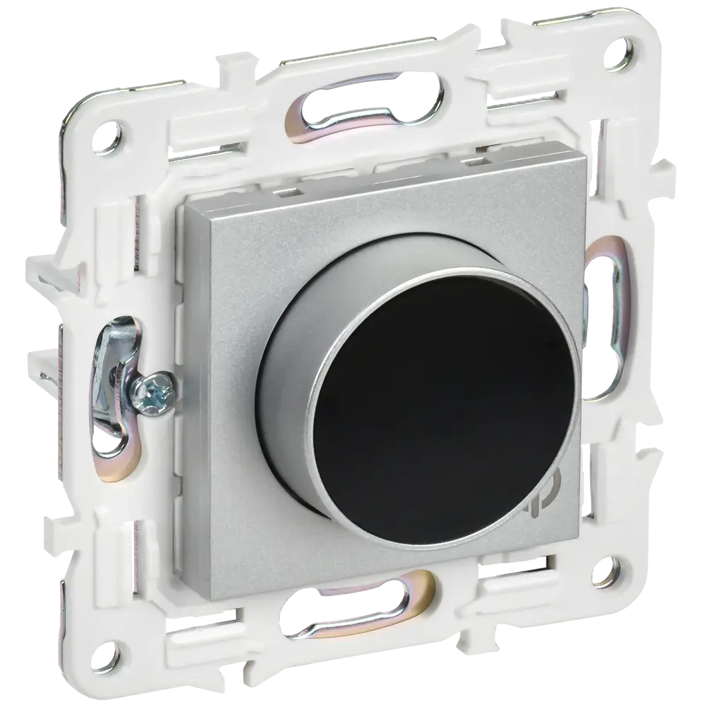 Фото Терморегулятор для теплого пола Iek электронный цвет серебряный