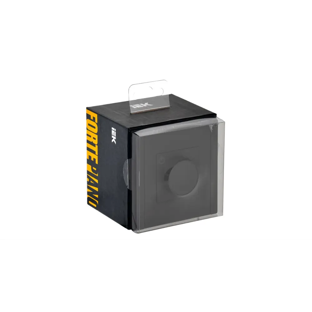 Фото 4 Терморегулятор для теплого пола IEK Forte&Piano FP152 электронный цвет черный