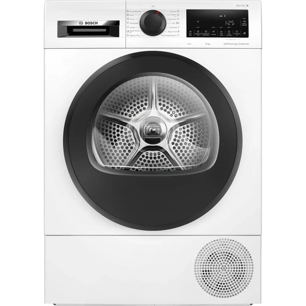 Фото Сушильная машина Bosch WQG24500BY 67x84x62 см 9 кг цвет белый Фото Сушильная машина Bosch WQG24500BY 67x84x62 см 9 кг цвет белый