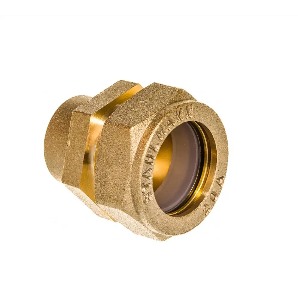 Фото 4 Муфта комбинированная Stahlmann 1/2"x20 мм ВР латунь 5 шт Фото 4 Муфта комбинированная Stahlmann 1/2"x20 мм ВР латунь 5 шт