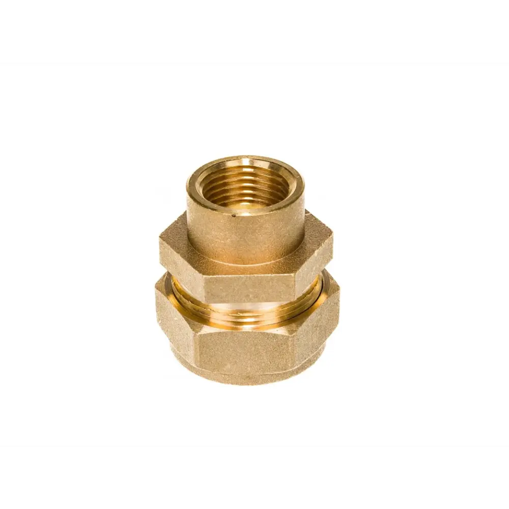 Фото 5 Муфта комбинированная Stahlmann 1/2"x20 мм ВР латунь 5 шт Фото 5 Муфта комбинированная Stahlmann 1/2"x20 мм ВР латунь 5 шт