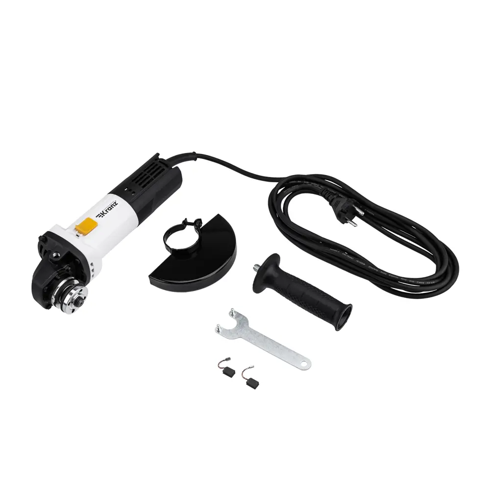 Фото 4 УШМ Kranz KR-PT-212, 900 Вт, 125 мм Фото 4 УШМ Kranz KR-PT-212, 900 Вт, 125 мм