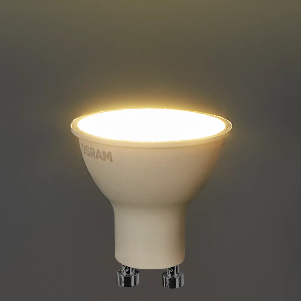 Фото 3 Лампа светодиодная Osram GU10 7 Вт нейтральный белый свет Фото 3 Лампа светодиодная Osram GU10 7 Вт нейтральный белый свет