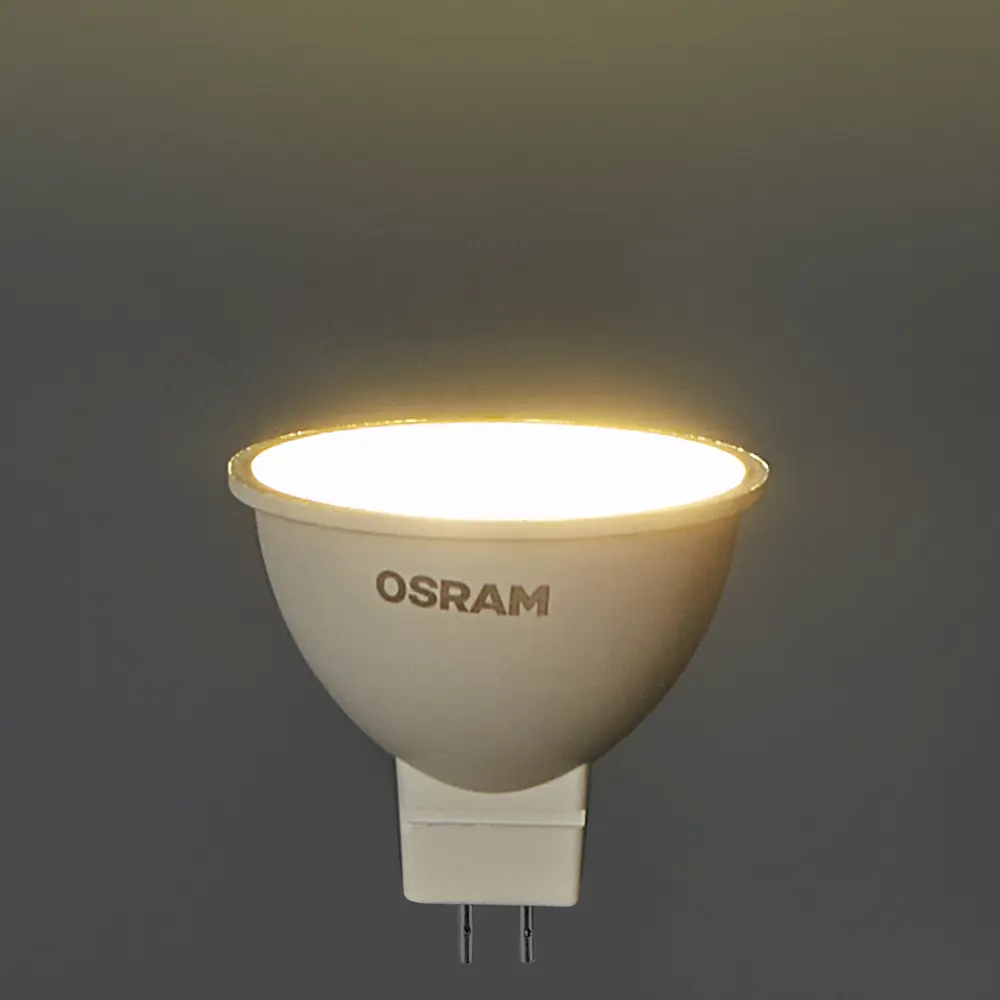 Фото 3 Лампа светодиодная Osram GU5.3 5 Вт нейтральный белый свет Фото 3 Лампа светодиодная Osram GU5.3 5 Вт нейтральный белый свет