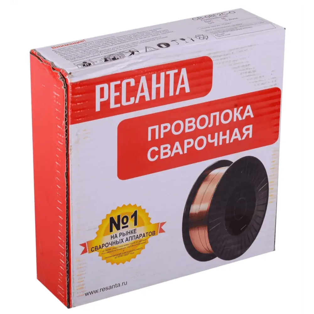 Фото 5 Сварочная проволока омедненная Ресанта СВ08Г2СО 0.8 мм 5 кг Фото 5 Сварочная проволока омедненная Ресанта СВ08Г2СО 0.8 мм 5 кг