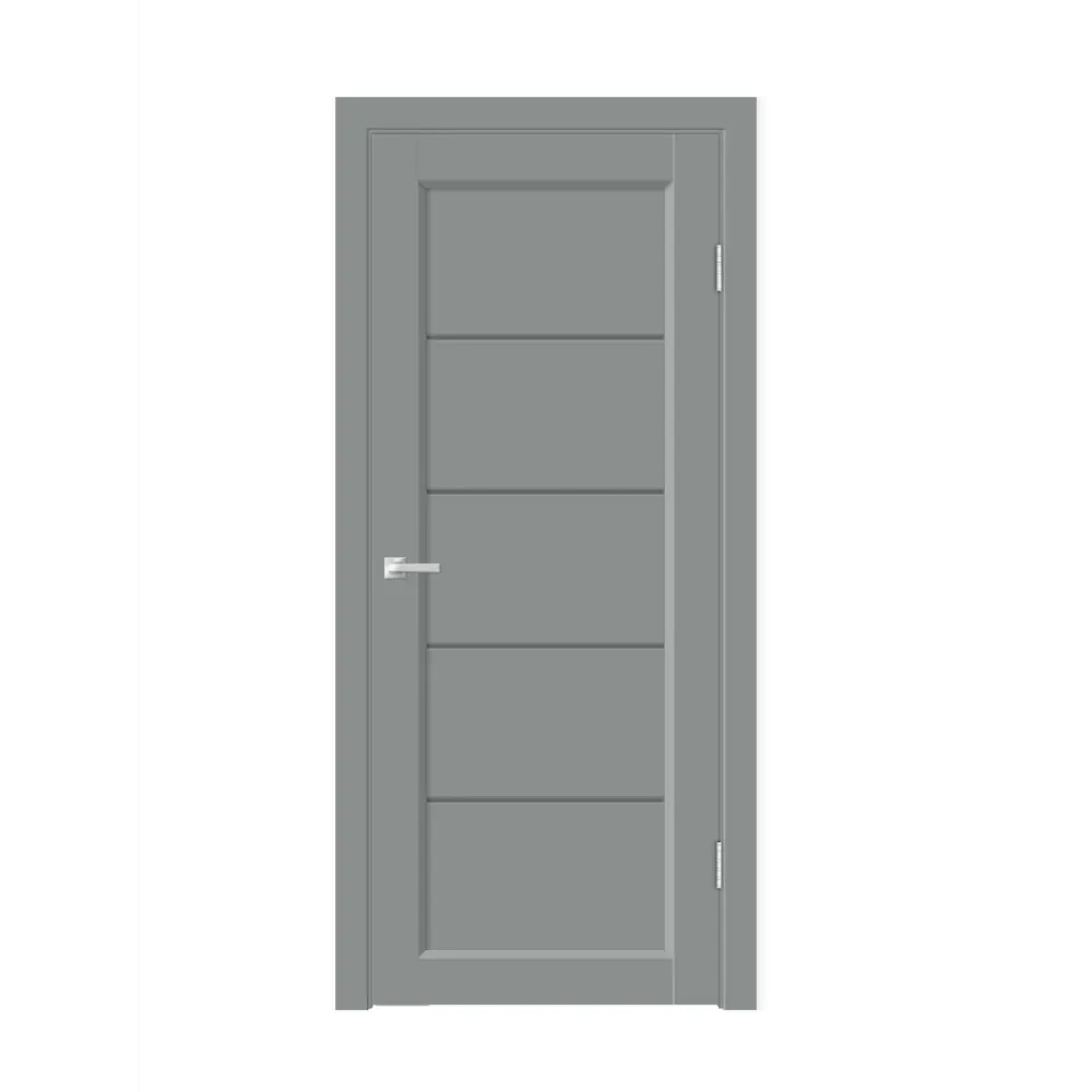 Фото 3 Комплект межкомнатной двери Velldoris Style 1 остеклённая Мателюкс 200x70см ПВХ цвет серый агат с коробом и наличниками Фото 3 Комплект межкомнатной двери Velldoris Style 1 остеклённая Мателюкс 200x70см ПВХ цвет серый агат с коробом и наличниками