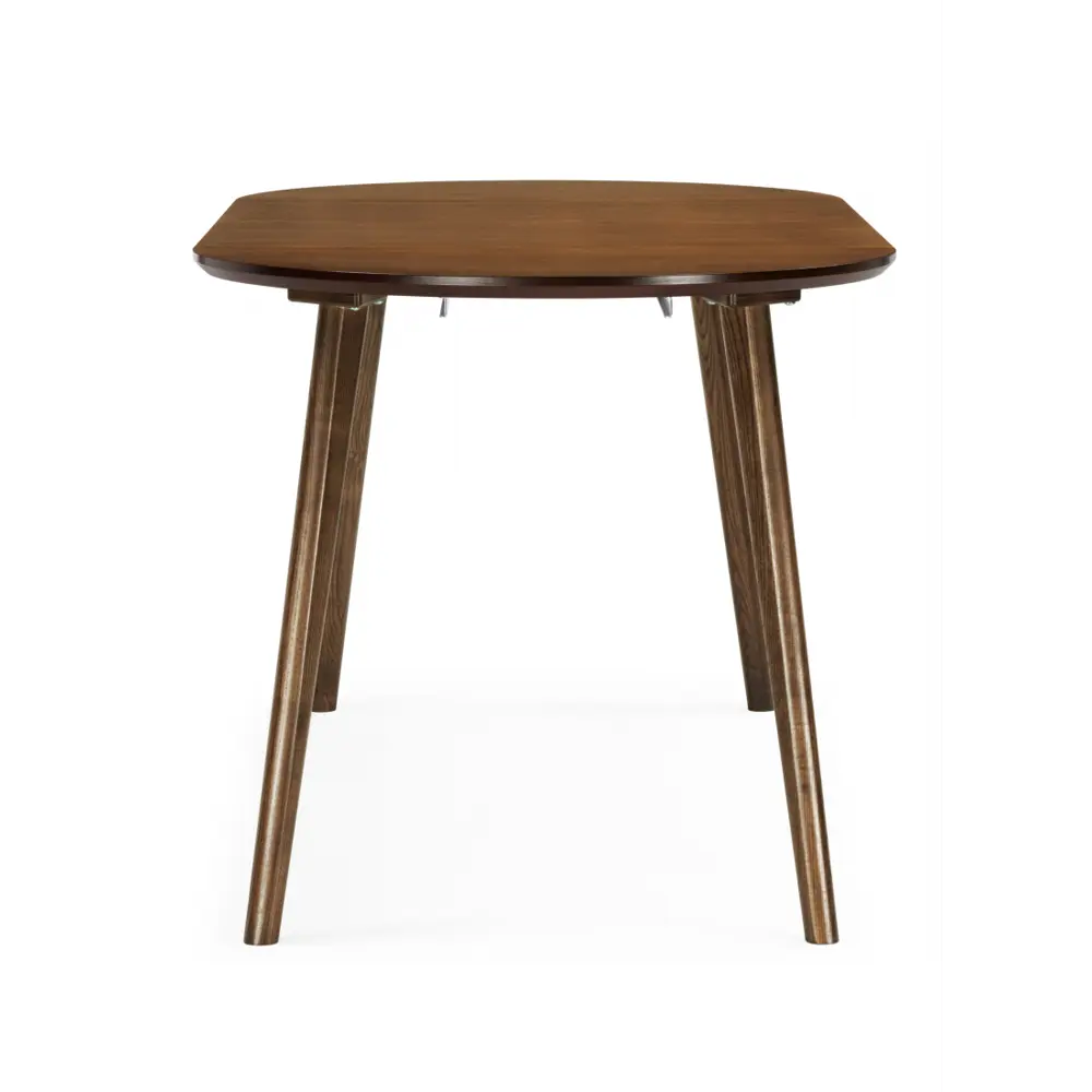 Фото 6 Стол круглый Woodville 80x80 см шпон цвет миланский орех