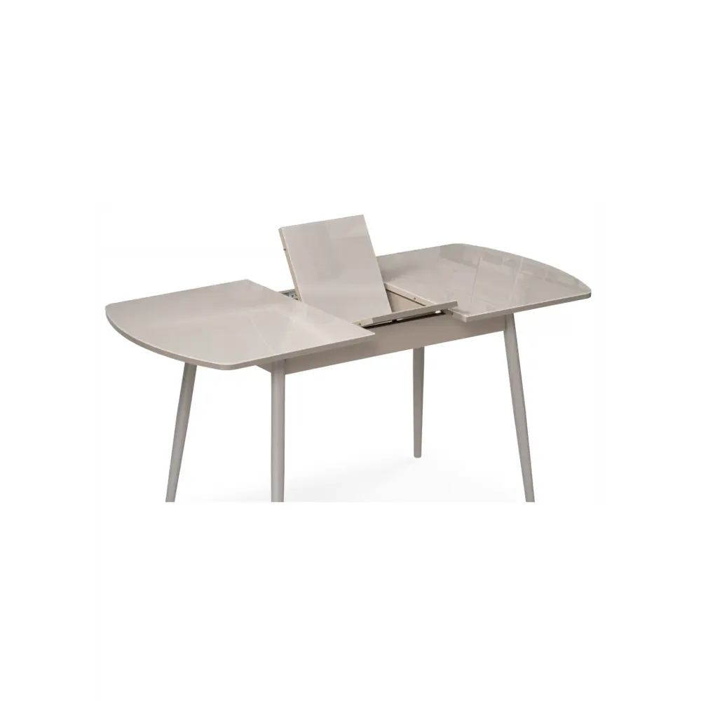 Фото 6 Стол прямоугольный Woodville 120x70 см стекло цвет латте / капучино Фото 6 Стол прямоугольный Woodville 120x70 см стекло цвет латте / капучино