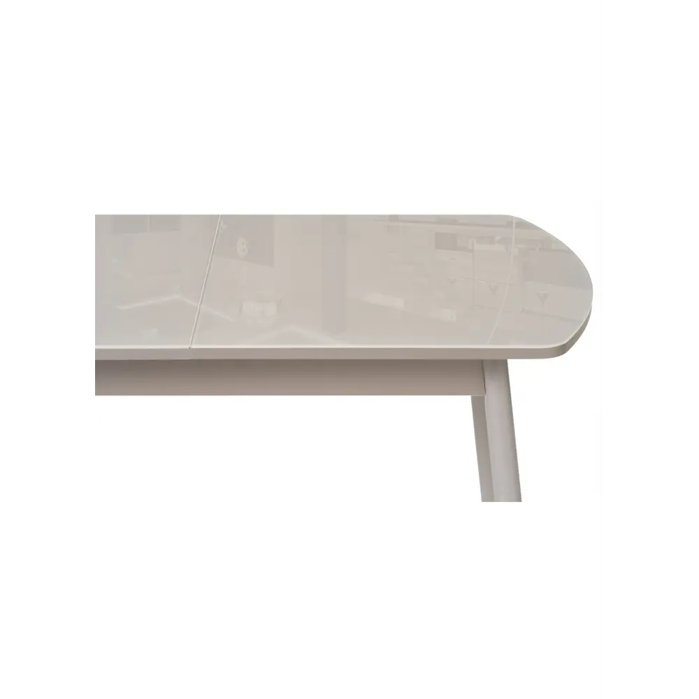 Фото 8 Стол прямоугольный Woodville 120x70 см стекло цвет латте / капучино Фото 8 Стол прямоугольный Woodville 120x70 см стекло цвет латте / капучино