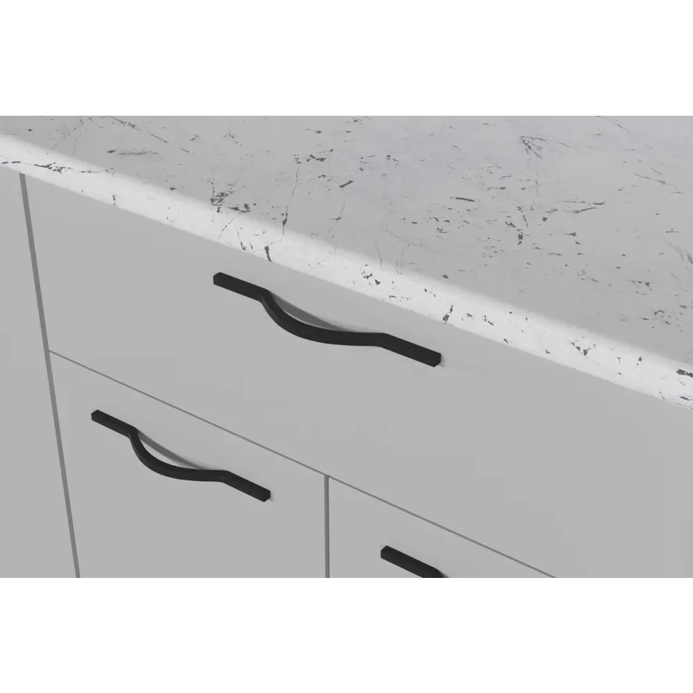 Фото 6 Кухонный гарнитур Gerda Прайм/шелли Шелли прайм 200x217x60 см ЛДСП цвет серый Фото 6 Кухонный гарнитур Gerda Прайм/шелли Шелли прайм 200x217x60 см ЛДСП цвет серый