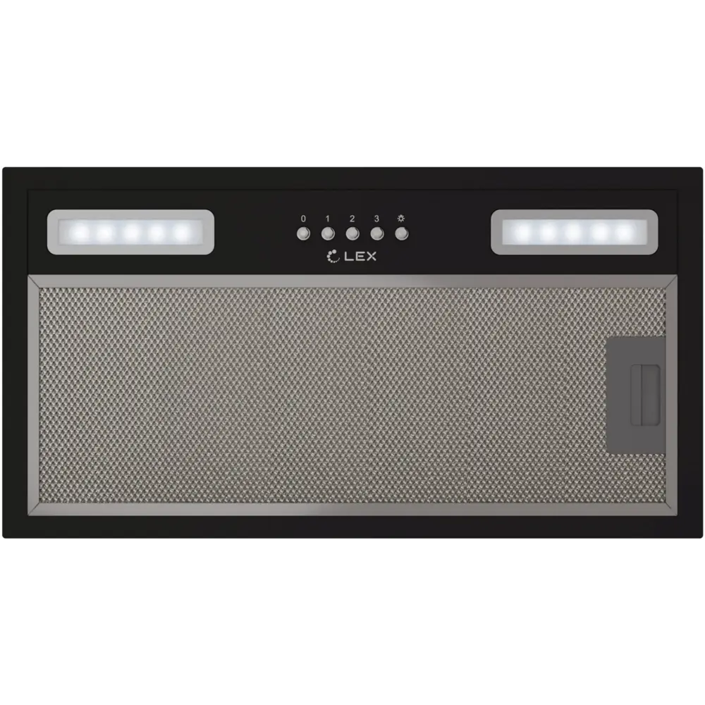 Фото 12 Вытяжка встраиваемая Lex Hyper 600 Inverter BL черный управление: кнопочное (1 мотор) Фото 12 Вытяжка встраиваемая Lex Hyper 600 Inverter BL черный управление: кнопочное (1 мотор)