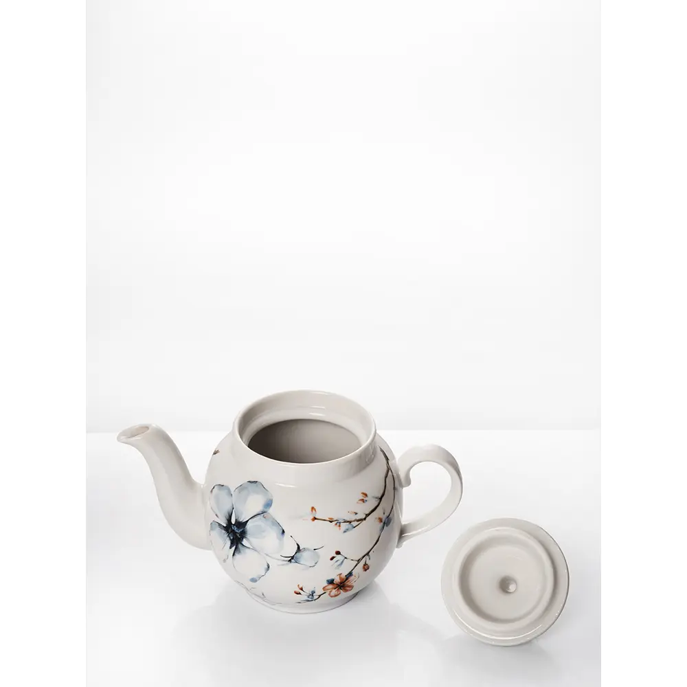 Фото 4 Чайник заварочный фарфоровый 1400 мл. доливной ф.Янтарь Отводка золотом Дулево Фото 4 Чайник заварочный фарфоровый 1400 мл. доливной ф.Янтарь Отводка золотом Дулево