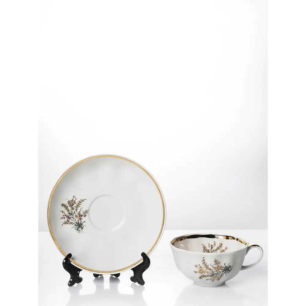 Фото Чайный набор 220 мл Дулёвский фарфоровый завод Тюльпан c1290 фарфор цвет разноцветный 1 шт Фото Чайный набор 220 мл Дулёвский фарфоровый завод Тюльпан c1290 фарфор цвет разноцветный 1 шт