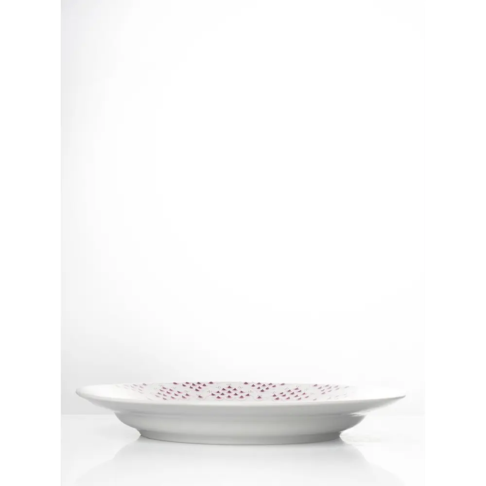 Фото 3 Набор тарелок 24 см Дулёвский фарфоровый завод 117762/4 Фарфор цвет белый Фото 3 Набор тарелок 24 см Дулёвский фарфоровый завод 117762/4 Фарфор цвет белый