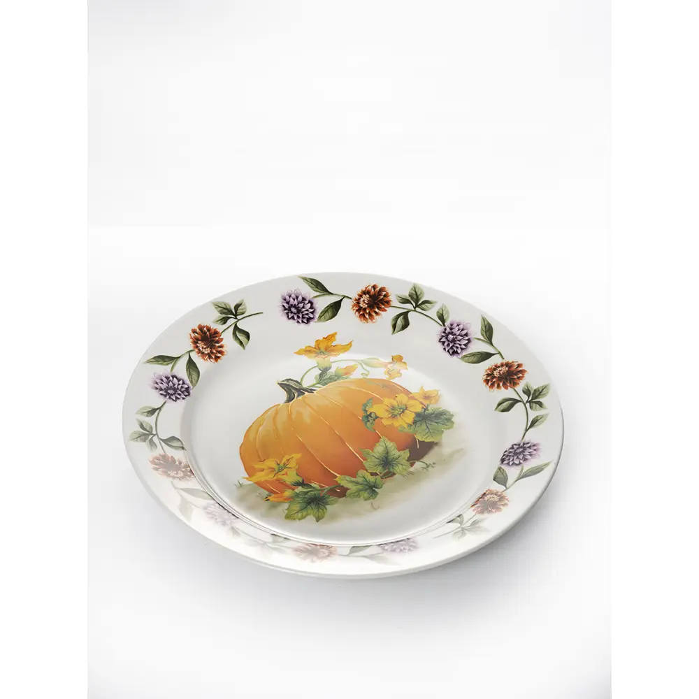 Фото 4 Набор тарелок 24 см Дулёвский фарфоровый завод 122982/4 Фарфор цвет белый Фото 4 Набор тарелок 24 см Дулёвский фарфоровый завод 122982/4 Фарфор цвет белый