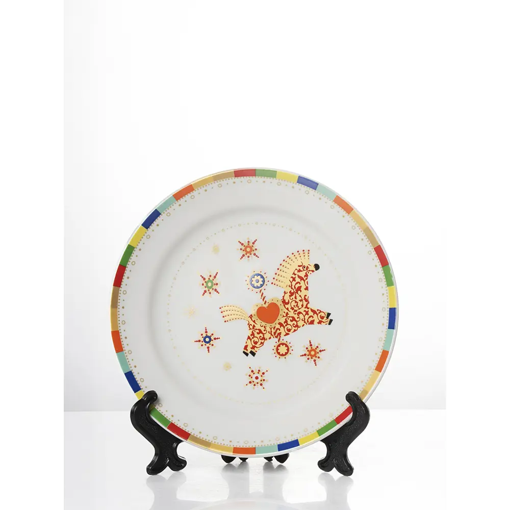 Фото 2 Набор тарелок 17.5 см Дулёвский фарфоровый завод 123722/4 Фарфор цвет белый