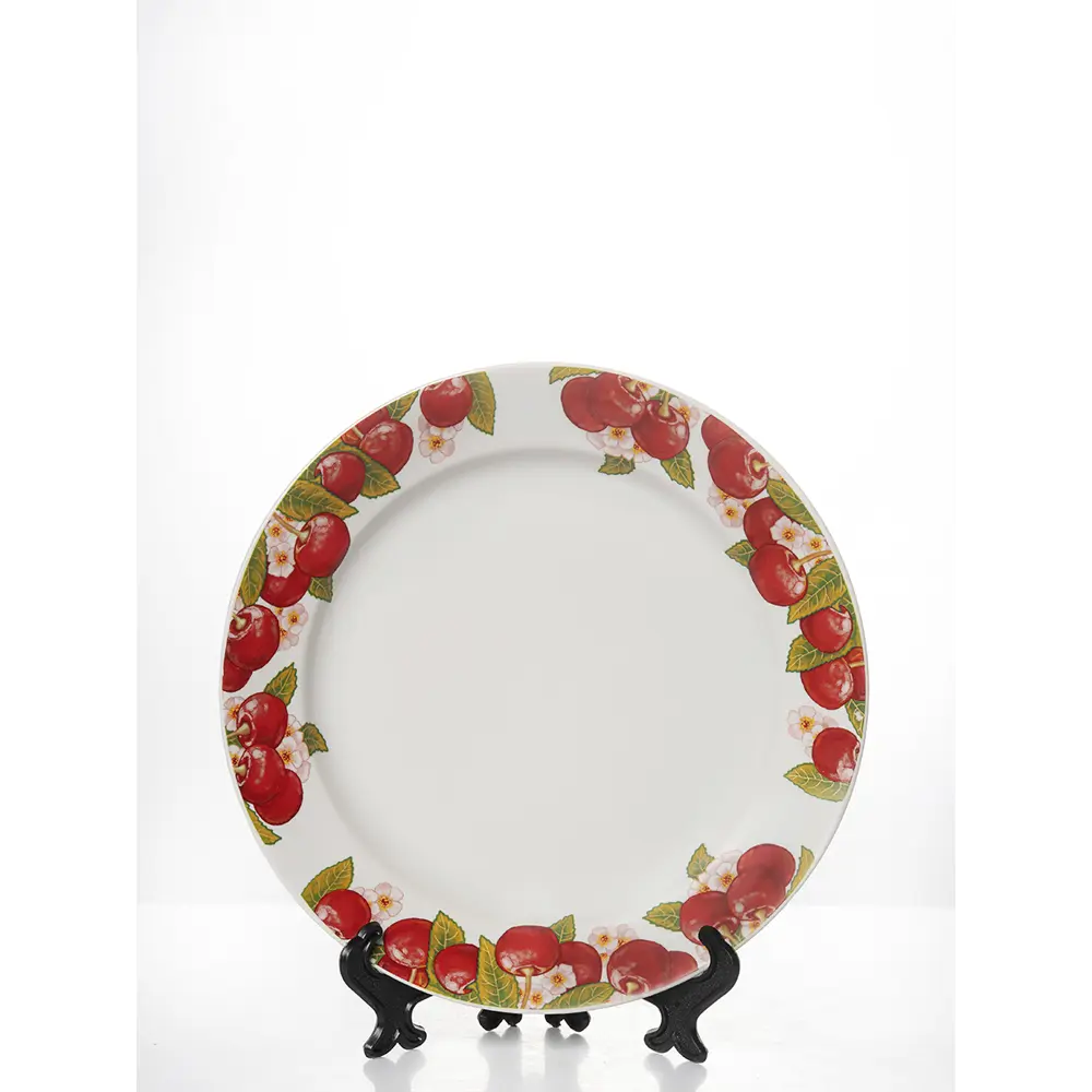 Фото 2 Набор тарелок 24 см Дулёвский фарфоровый завод 88802/4 Фарфор цвет белый Фото 2 Набор тарелок 24 см Дулёвский фарфоровый завод 88802/4 Фарфор цвет белый