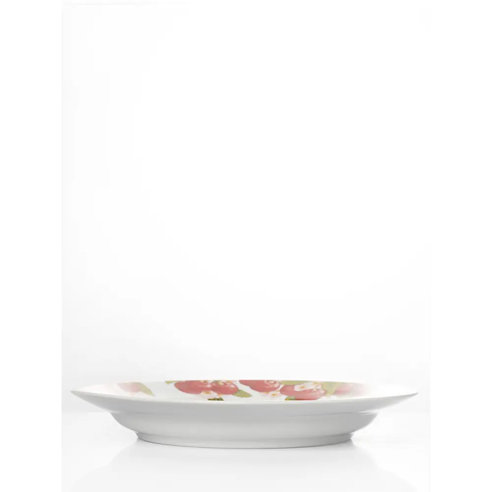 Фото 3 Набор тарелок 24 см Дулёвский фарфоровый завод 88802/4 Фарфор цвет белый Фото 3 Набор тарелок 24 см Дулёвский фарфоровый завод 88802/4 Фарфор цвет белый