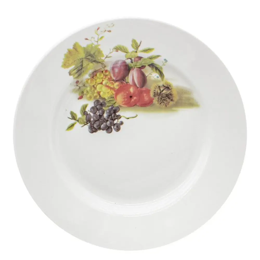 Фото Набор тарелок 20 см Дулёвский фарфоровый завод 117342/4 Фарфор цвет белый Фото Набор тарелок 20 см Дулёвский фарфоровый завод 117342/4 Фарфор цвет белый