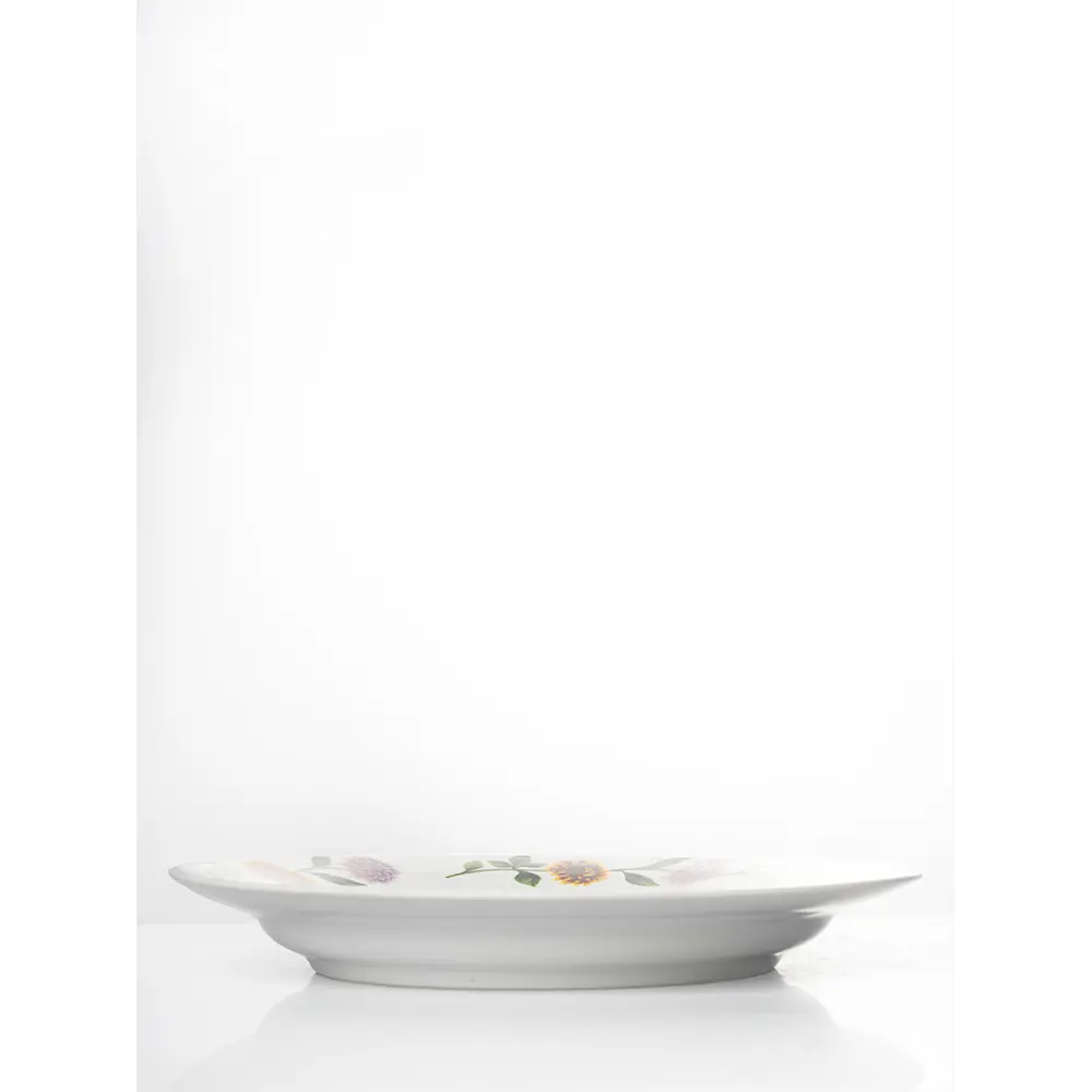 Фото 3 Набор тарелок 24 см Дулёвский фарфоровый завод 115372/4 Фарфор цвет белый Фото 3 Набор тарелок 24 см Дулёвский фарфоровый завод 115372/4 Фарфор цвет белый