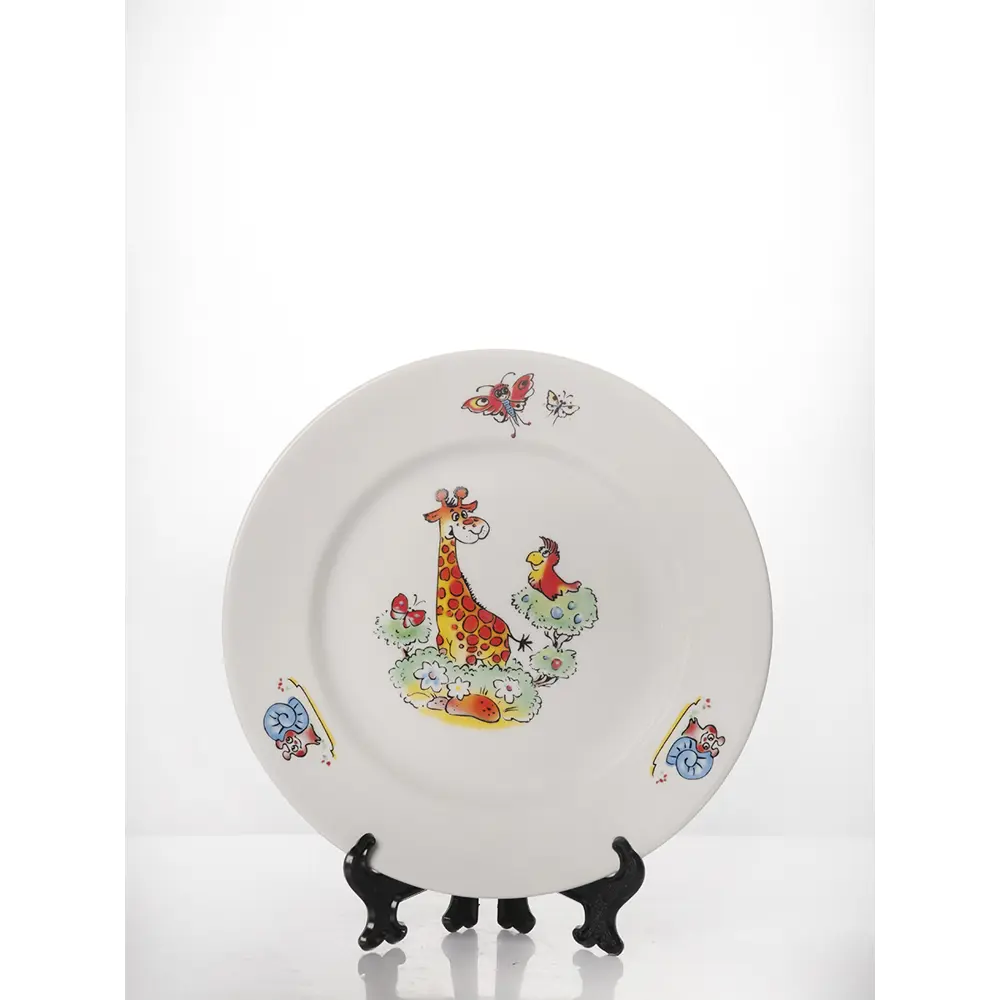 Фото 5 Набор детской посуды фарфоровой Зоопарк 4 предмета, Дулево Фото 5 Набор детской посуды фарфоровой Зоопарк 4 предмета, Дулево