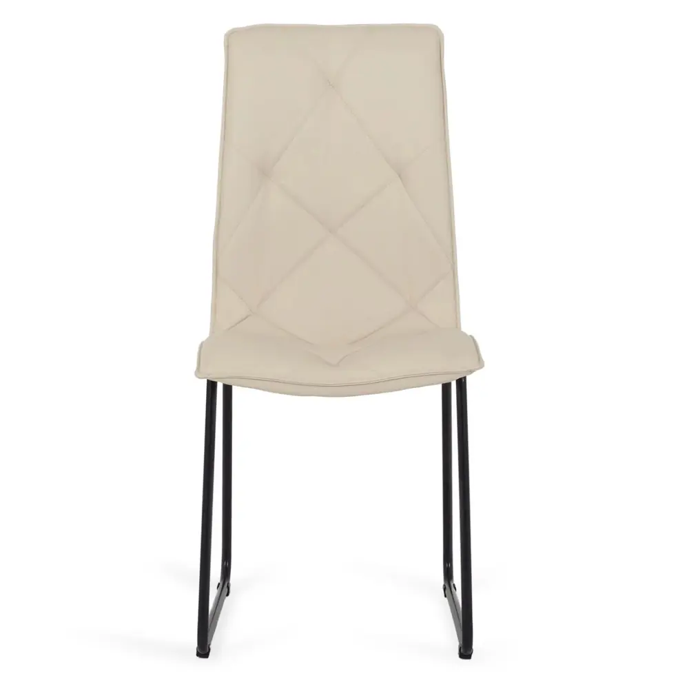 Фото 3 Стул Огого обстановочка! 40x90x46 см искусственная кожа цвет бежевый 2 шт Фото 3 Стул Огого обстановочка! 40x90x46 см искусственная кожа цвет бежевый 2 шт