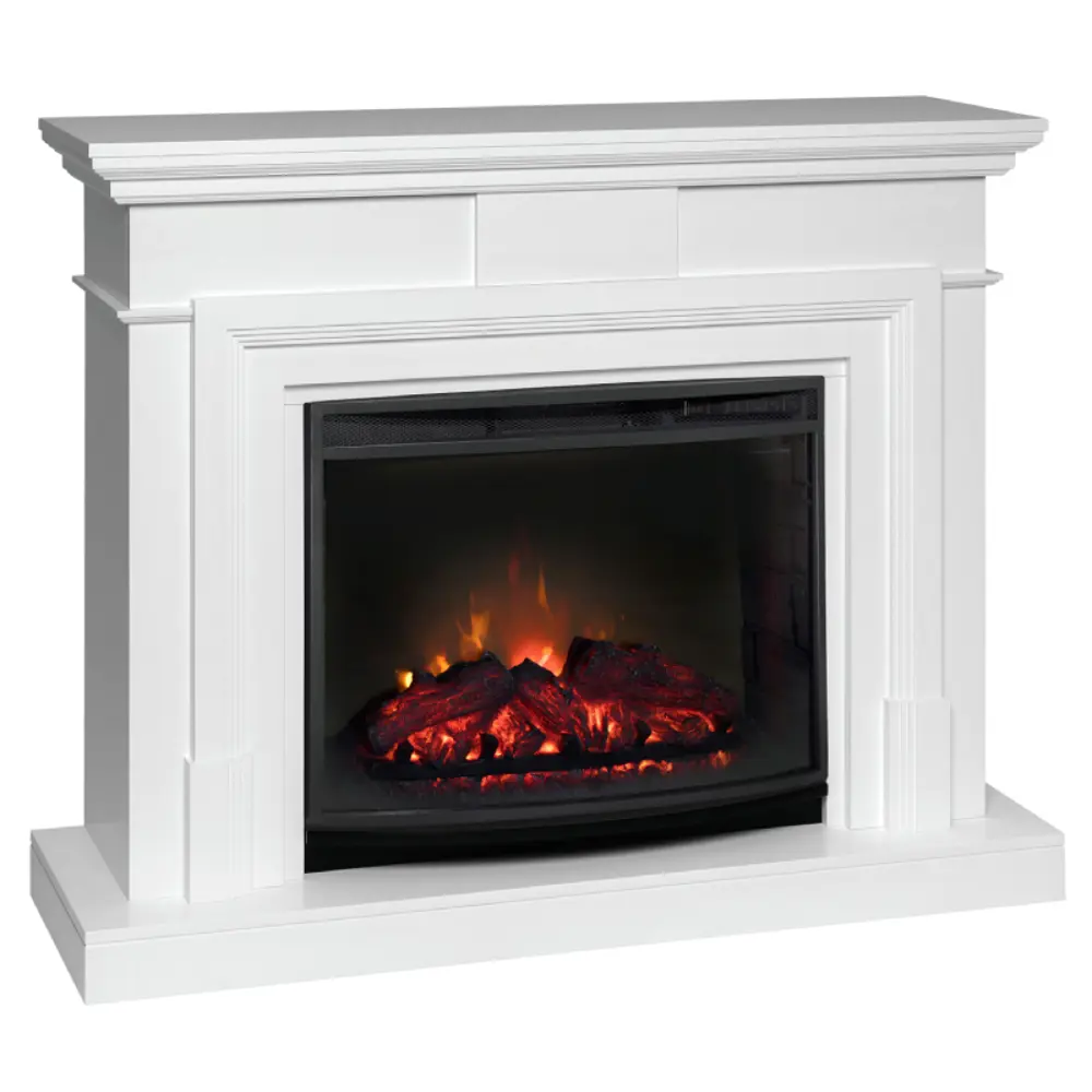 Фото 2 Каминокомплект Realflame Marco 25.5/26 WT с очагом Evrika 25.5 2000Вт белый Фото 2 Каминокомплект Realflame Marco 25.5/26 WT с очагом Evrika 25.5 2000Вт белый