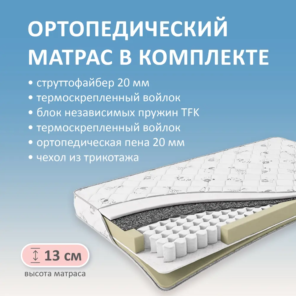 Фото 3 Кровать Romack Кровать детская 1200_515_ЯМБ 960x700x208 см ДСП цвет мокко Фото 3 Кровать Romack Кровать детская 1200_515_ЯМБ 960x700x208 см ДСП цвет мокко
