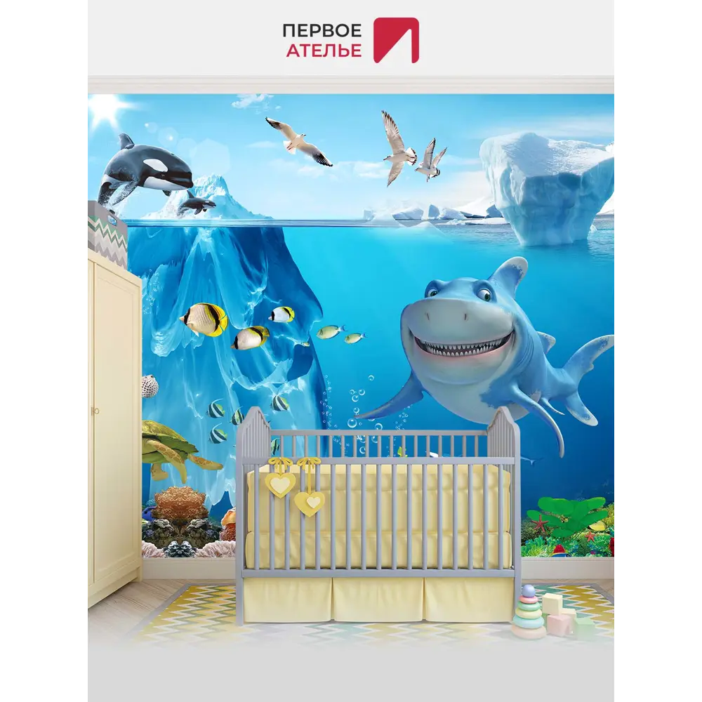 Фото 3 Фотообои флизелиновые Первое ателье 300x270 см pw94920-300х270 Фото 3 Фотообои флизелиновые Первое ателье 300x270 см pw94920-300х270