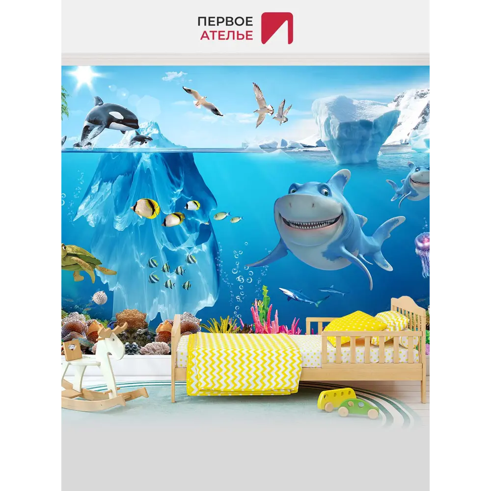 Фото 3 Фотообои флизелиновые Первое ателье 400x270 см pw94920-400х270 Фото 3 Фотообои флизелиновые Первое ателье 400x270 см pw94920-400х270