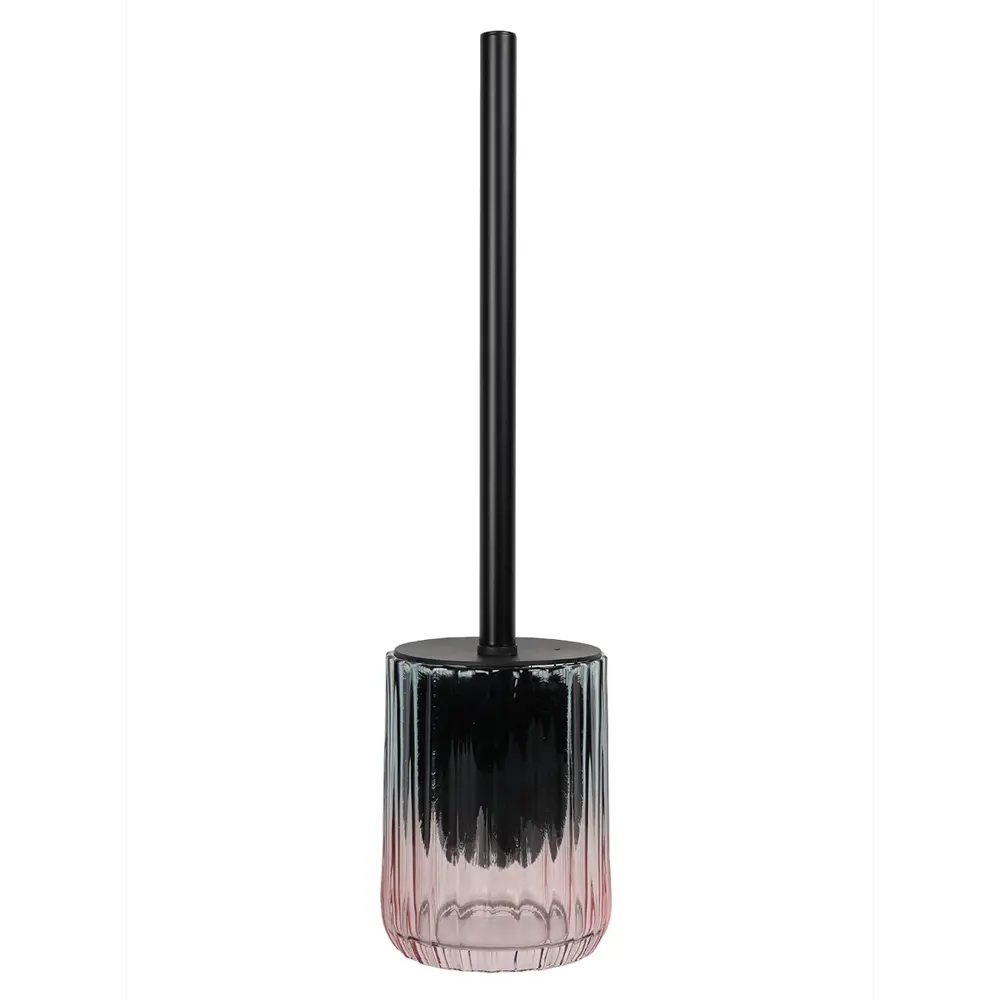 Фото Ерш для унитаза санрайз стекло розово-голубой Фото Ерш для унитаза санрайз стекло розово-голубой