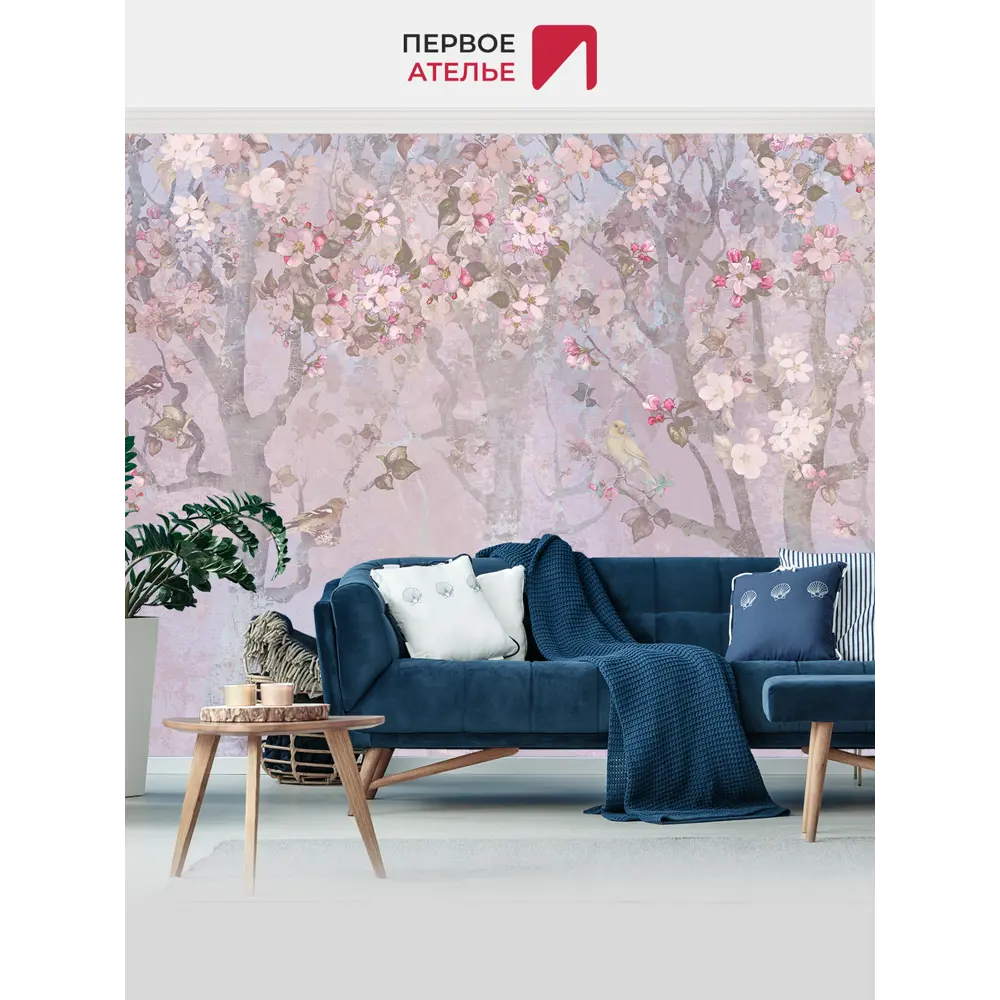 Фото 3 Фотообои флизелиновые Первое ателье 600x250 см pw97347-6