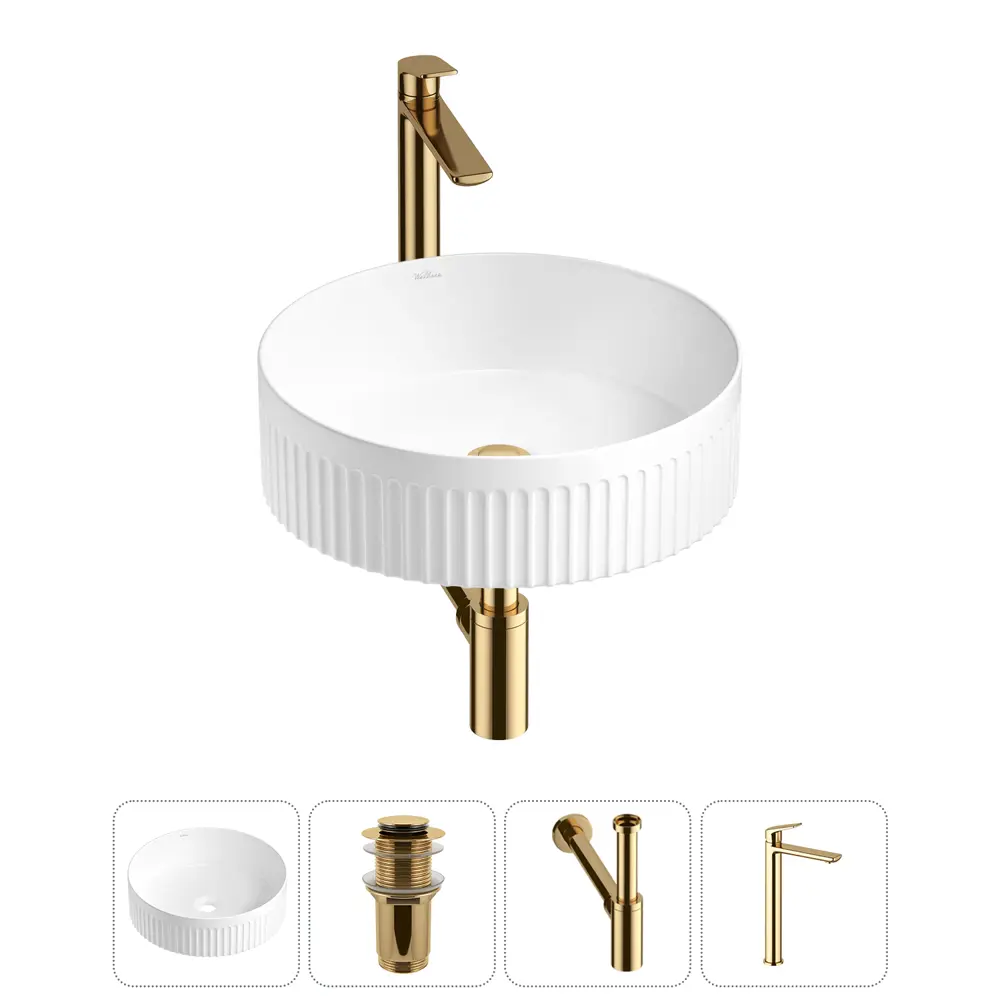 Фото Раковина Wellsee festive fox 2.0 20213460R 36см цвет раковина 4 в 1: д/к, сифон, смеситель Фото Раковина Wellsee festive fox 2.0 20213460R 36см цвет раковина 4 в 1: д/к, сифон, смеситель