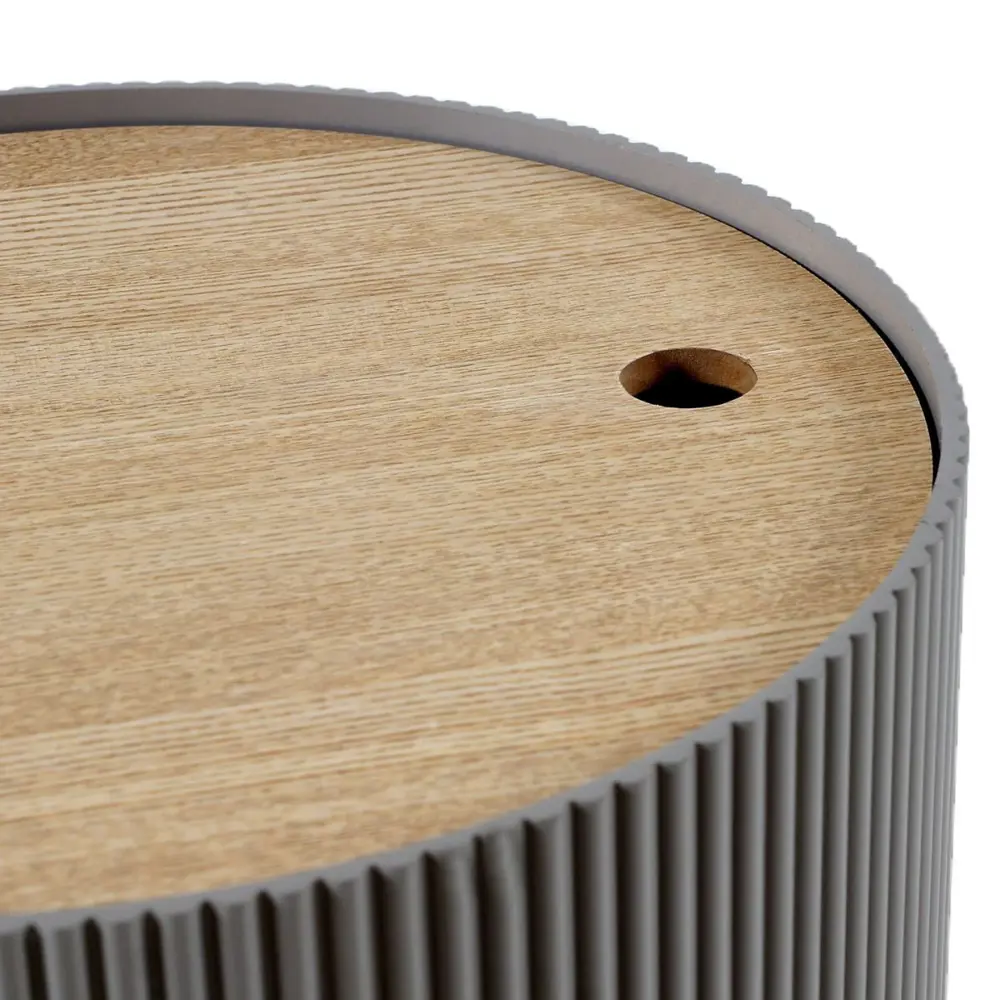 Фото 4 Журнальный столик круглый Огого Обстановочка! 38.50x35 см цвет серый Фото 4 Журнальный столик круглый Огого Обстановочка! 38.50x35 см цвет серый