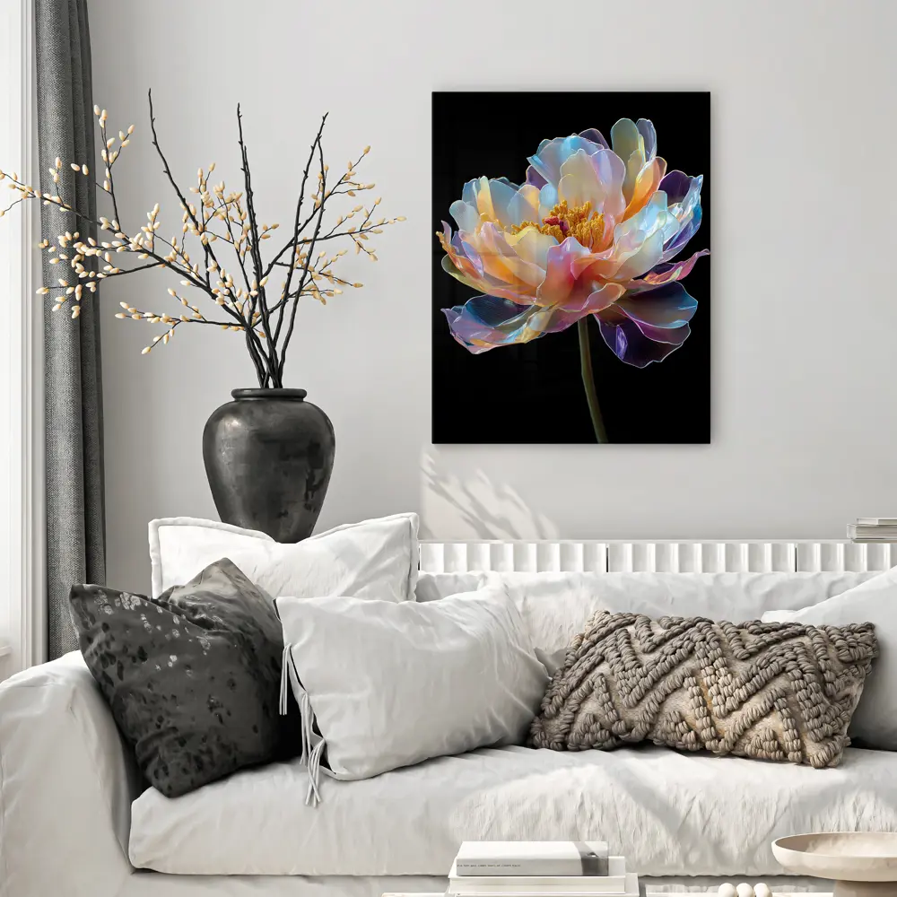 Фото 2 Картина Postermarket Распустившийся цветок 4x40 см Фото 2 Картина Postermarket Распустившийся цветок 4x40 см