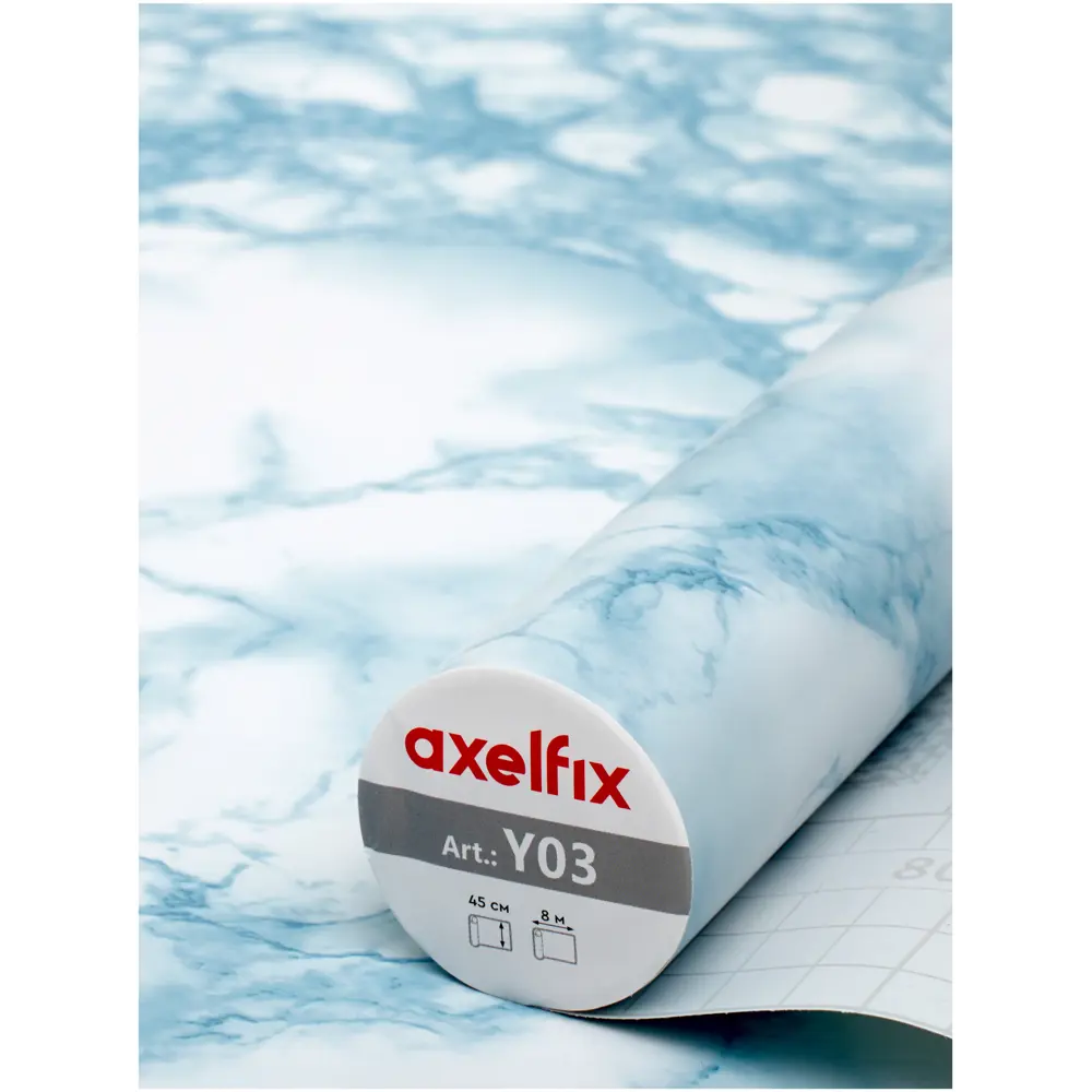 Фото 3 Пленка самоклеящаяся универсальная Axelfix DB4580000Y03 0.45x8 м цвет бело-голубой Фото 3 Пленка самоклеящаяся универсальная Axelfix DB4580000Y03 0.45x8 м цвет бело-голубой