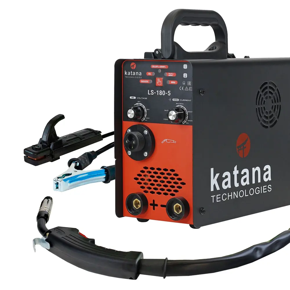 Фото Сварочный аппарат инверторный Katana LS-180-5, 180 А, до 4 мм Фото Сварочный аппарат инверторный Katana LS-180-5, 180 А, до 4 мм