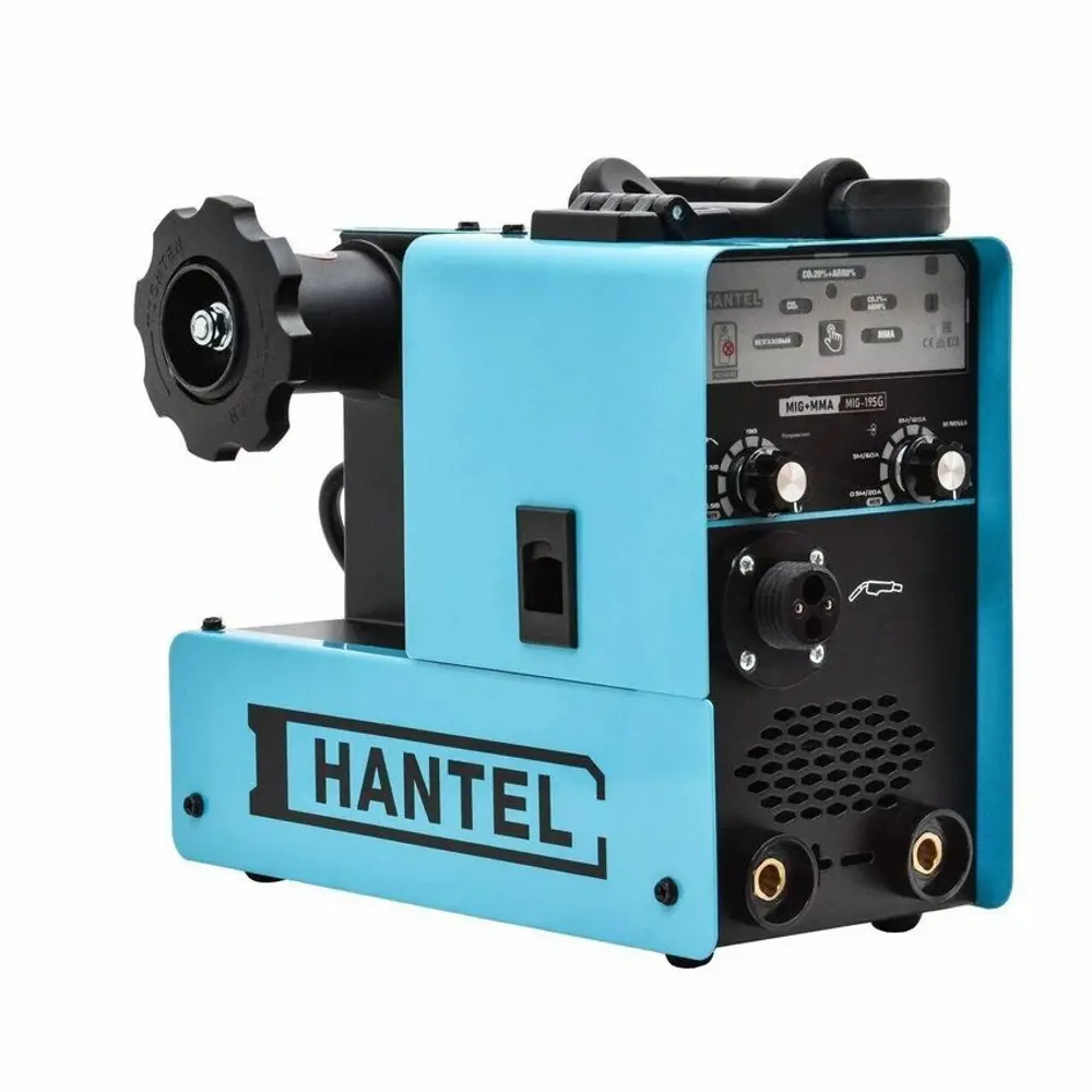 Фото Сварочный аппарат инверторный Hantel MIG-195G, 195 А, до 4 мм Фото Сварочный аппарат инверторный Hantel MIG-195G, 195 А, до 4 мм