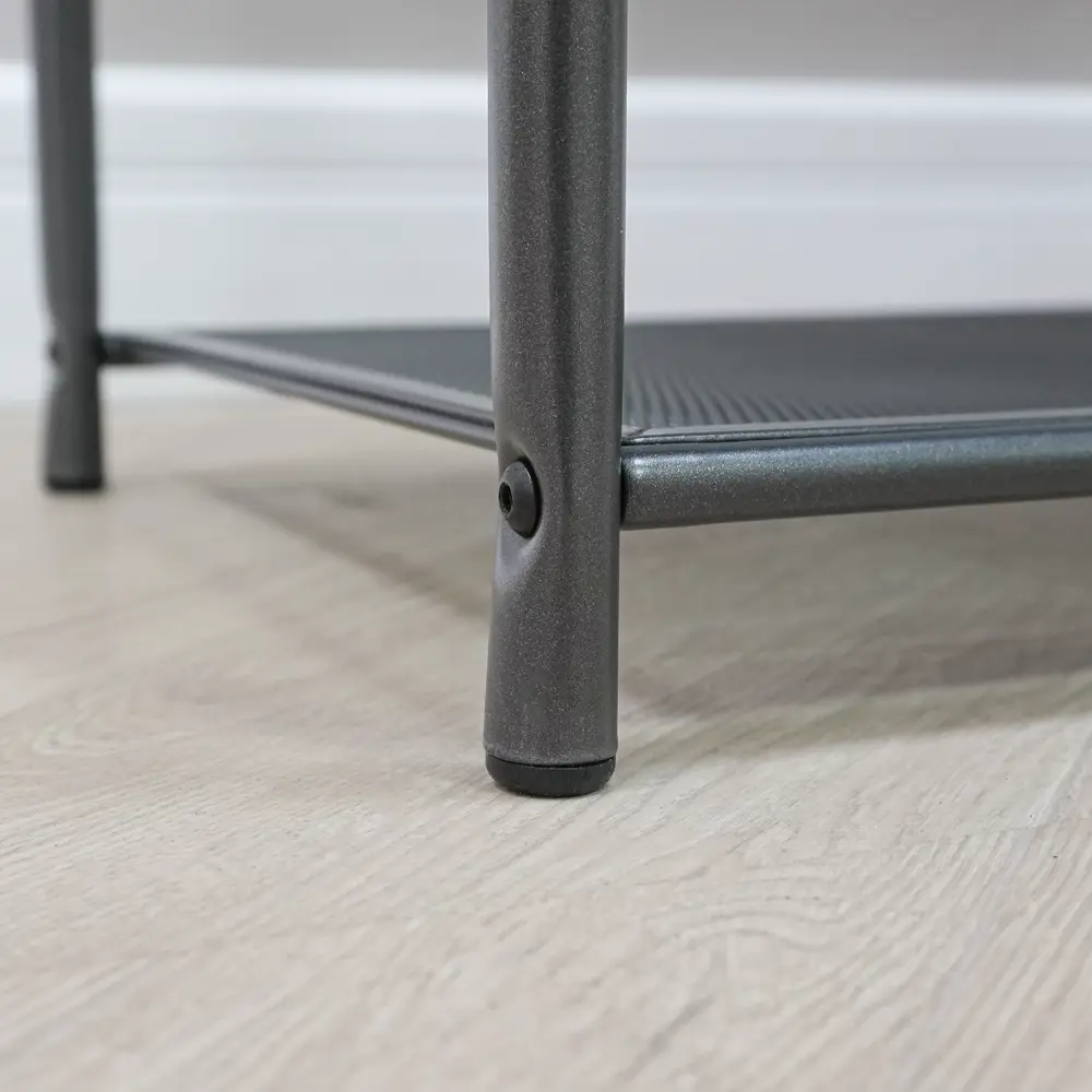 Фото 6 Обувница ЗМИ Гранада 23С 65x50x30 см 2 полки металл цвет графит Фото 6 Обувница ЗМИ Гранада 23С 65x50x30 см 2 полки металл цвет графит